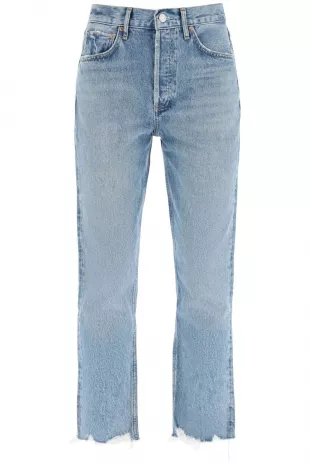 Riley Cropped Straight Leg Jeans