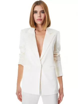 Alice + Olivia Denny Longline Blazer