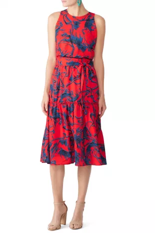 Slate & Willow - Floral Midi Dress