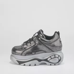Classic Sneaker Low Calfskin, black/silver