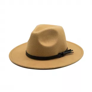 Chapeau Jazz Unisexe En Polyester - Style Décontracté Pour Homme Et Femme