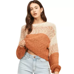 Blending In Cropped Sweater