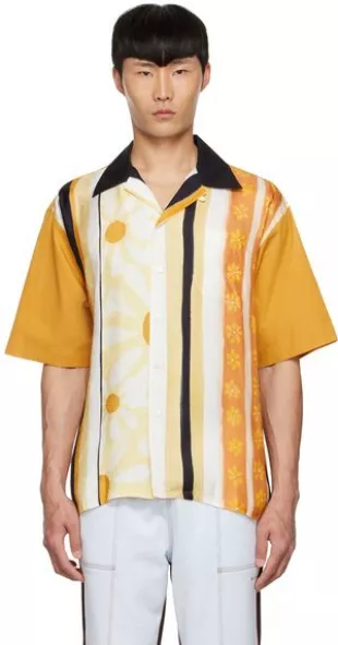 Yellow Viscose Shirt