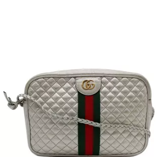 GG Small Quilted-Leather Shoulder Bag