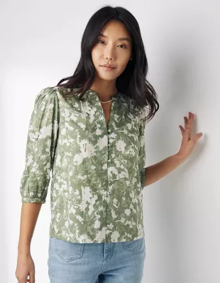 Riley Foraged Floral Blouse