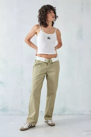 Elizaville Khaki Workwear Trousers