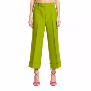High Rise Cropped Pants