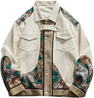 Streetwear Korean Style Bomber Embroidered Jacket