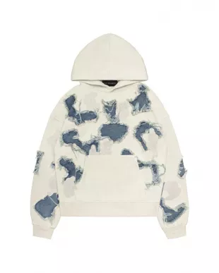 White Definitive Patch Hoodie