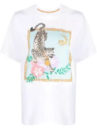 Enchanted Leopard Short-Sleeve T-Shirt