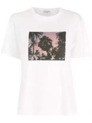 VHS Sunset-Print T-Shirt
