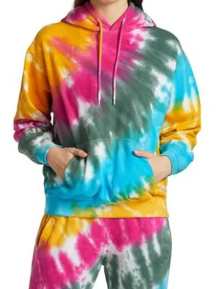 Tie-Dye Drop Strawberry Fields Hoodie