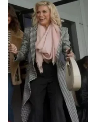 Ted Lasso S03 Hannah Waddingham Double Breasted Coat