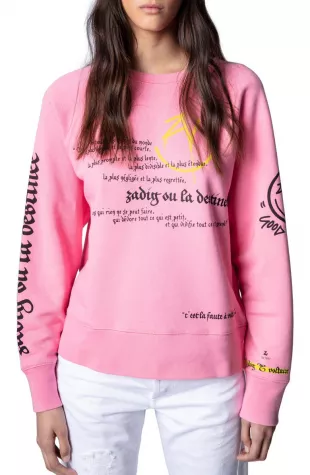 Upper Multicusto Cotton Graphic Sweatshirt