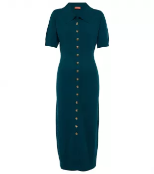 Hestia Buttoned Midi Dress