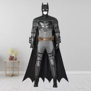 Movie The Flash Bat Cosplay Ben Affleck Role Play Costume Jumpsuit Cloak Halloween Outfit With Aceessories