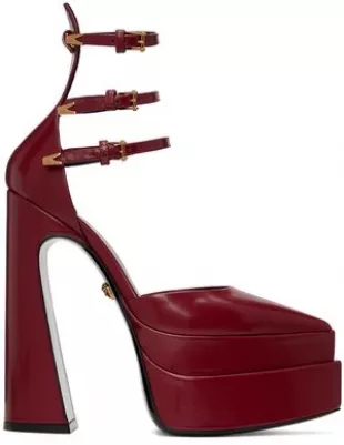 Burgundy Aevitas Heels