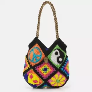 Crochet Kensington Hobo Bag
