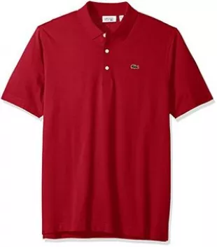 Men's Sport Short Sleeve Super Light Polo Shirt, Lacquer Red