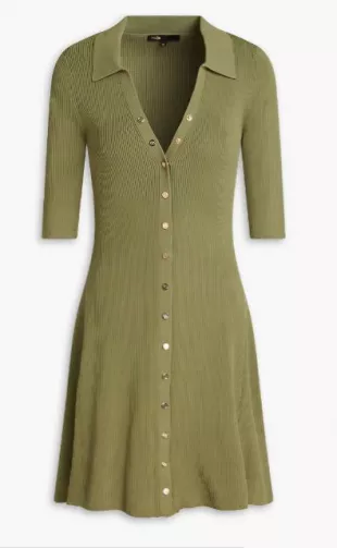 Rimose Ribbed-knit Mini Dress