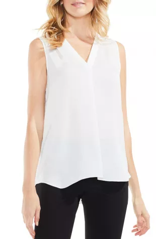 Vince Camuto - Rumpled Satin Blouse