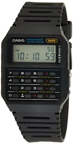 Men's Vintage CA-53W-1CR Calculator Watch