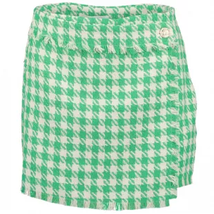 Skort with Checks