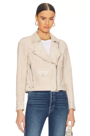 Blank NYC - Faux Suede Moto Jacket