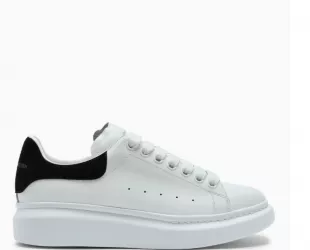 Alexander McQueen - White And Black Oversized Sneakers
