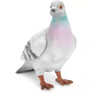 Pigeon Clutch Bag