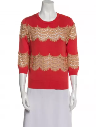 Lace Panel Top