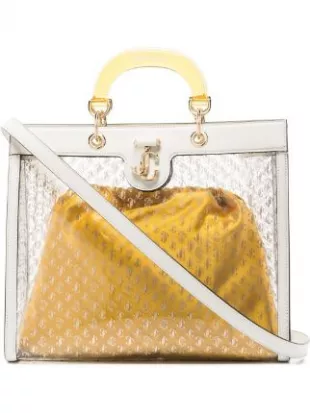 Jimmy Choo - Varenne Transparent Tote Bag