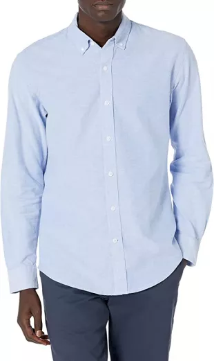 Regular-Fit Long-Sleeve Oxford Shirt