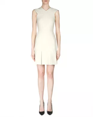 Jenolan Sleeveless Dress with Asymmetric Seams