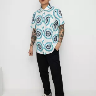 Charter Print Button Up