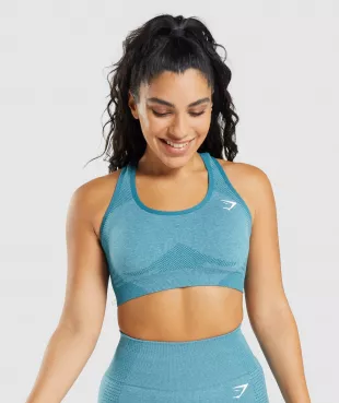 Gymshark Seamless Sports Bra as seen in Glow Up: Britain's Next Make-Up  Star (S04E01)