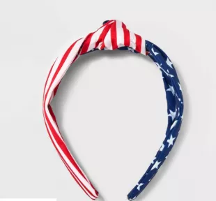 Americana Stars and Stripe Knot Headband