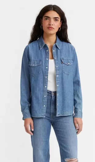 levis - Western Denim Shirt