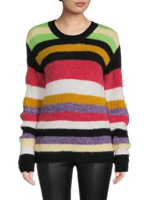 rta - Esme Striped Wool Blend Sweater