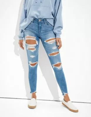 Ne(x)t Level Ripped Low-Rise Jegging