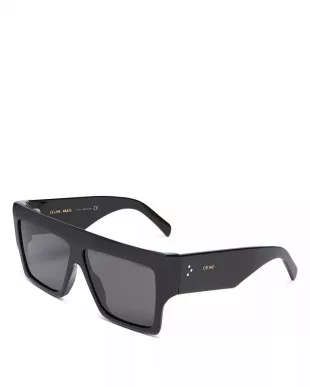 Celine - Polarized Flat Top Square Sunglasses