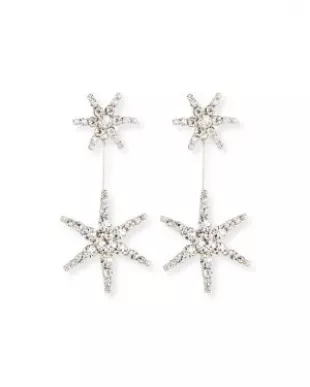 Jennifer Behr - Estee Crystal Star Earrings