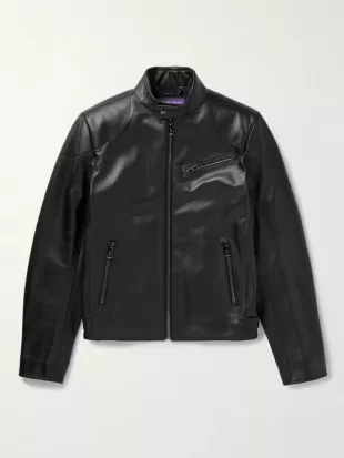 Ralph Lauren - Randall Leather Biker Jacket