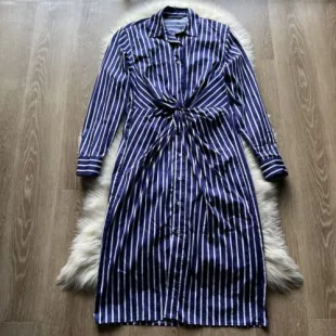 Zara - Striped Shirt Dress