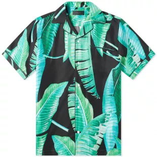 Amiri - Short Sleeve Banana Leaves Pyjama Shirt