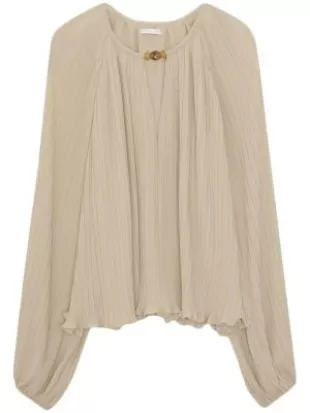 Eden Plissé Blouse