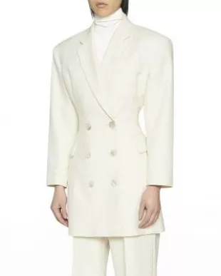 Bia Double-Breasted Hourglass Jacket