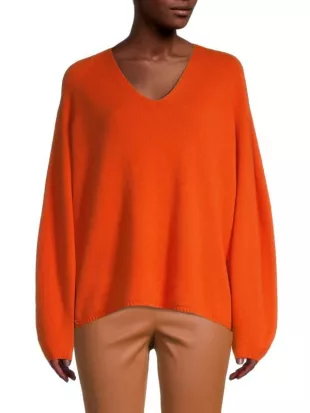 Women's V-Neck Cashmere Sweater