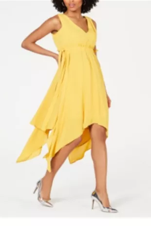 Handkerchief Hem Dress