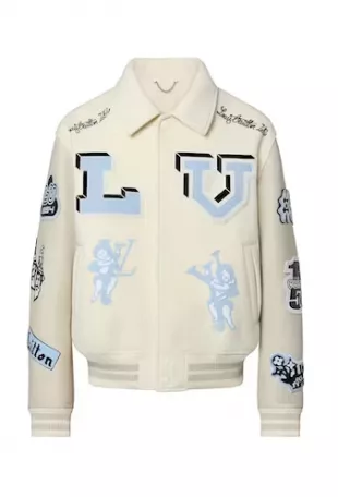 Baby Blue LV Windbreaker❄️ The Best Jacket on the Market💯 IG